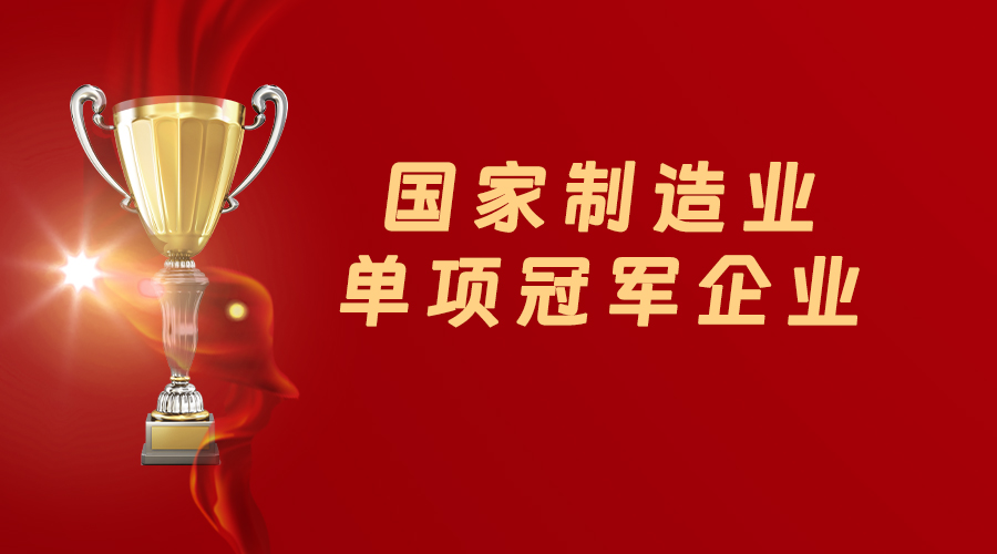 華美集團榮獲“國家制造業(yè)單項冠軍企業(yè)”稱號